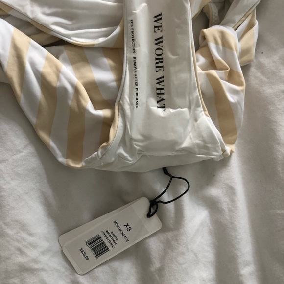 WeWoreWhat Brooklyn Bow Tie One-piece Swim - Picture 7 of 11